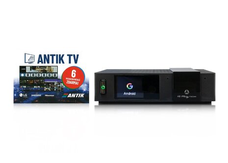 AB IPBox TWO (2x DVB-S2X) + Antik 6 mesiacov