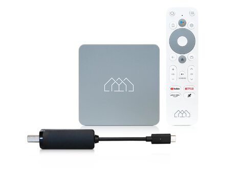 Homatics Box HD Android TV + DVB-S2X tuner