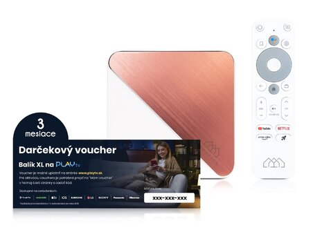 Homatics Box R Plus 4K + PLAYtv na 3 mesiace