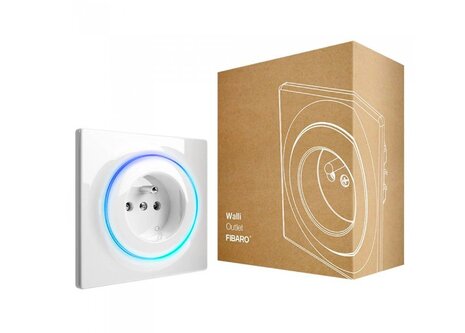 Intelig. zásuvka Fibaro Walli Outlet typ E Z-Wave